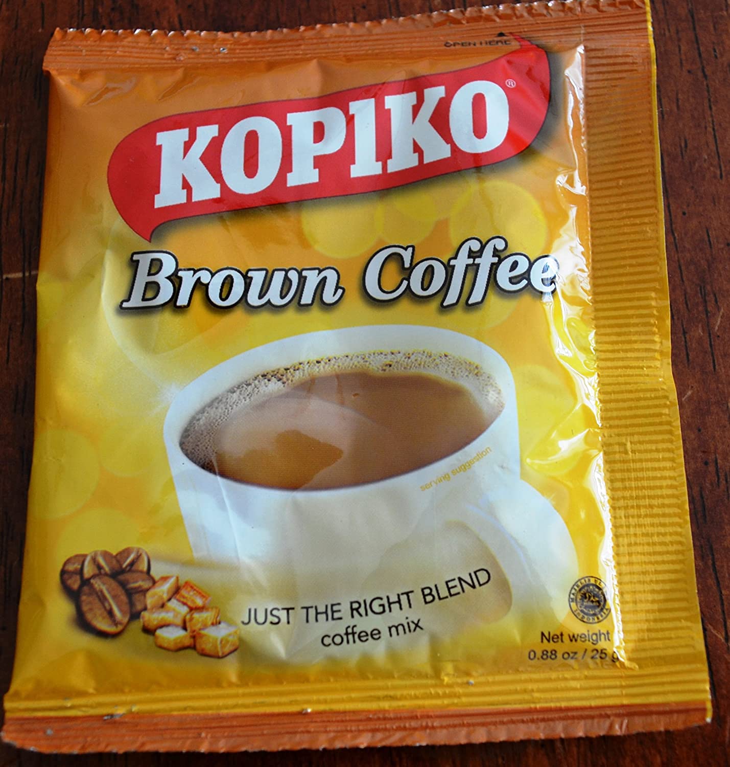 Amazon.com: Kopiko Instant 3 in 1 Brown Coffee Mix with Creamer